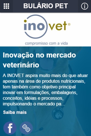 Bulário Inovet Pet screenshot 2