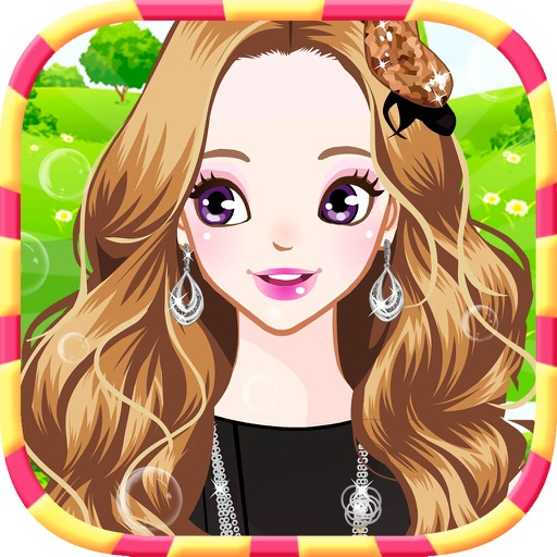 Girl's Evening Dress - Elegant Gorgeous Lady Makeup Show, Girl Game iOS App
