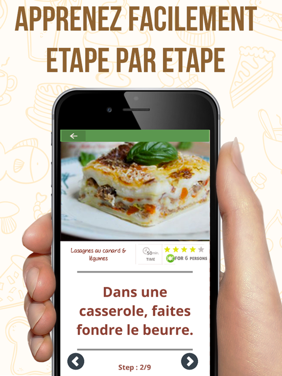 Screenshot #4 pour Recette de cuisine Facile et Rapide