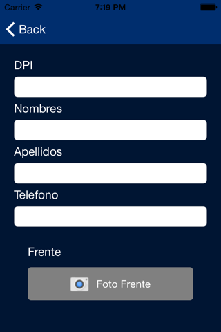 Tigo Registro Celular Guatemala screenshot 2