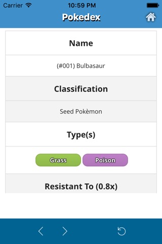 Pokedex for Pokemon Go Free Appのおすすめ画像1