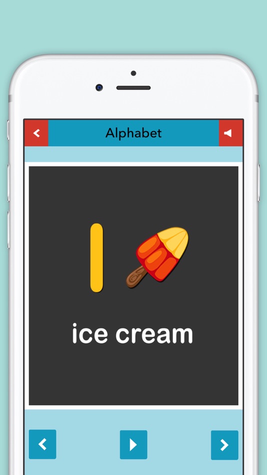 #3. Alphabet Learn for Kids - Learn ABC. Alphabet Spelling and Phonics. (iOS) Von: Sandeep Bhandari