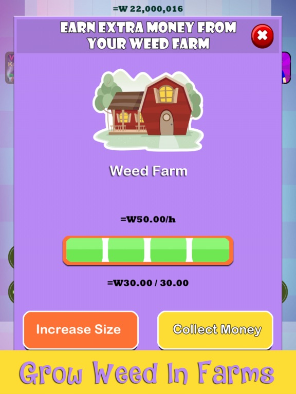 Screenshot #5 pour Weed Cookie Clicker - Run A Ganja Bakery Firm & Hemp Shop With High Profits