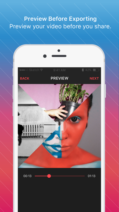 How to cancel & delete Video Grid -  Instant Collage Make from iphone & ipad 4