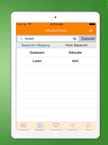 Screenshot #6 pour MusicPlayer-Free Mp3 Streamer and Song Manger