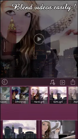 Game screenshot VideoBlend : Blend or overlay videos to make beautiful video effects mod apk