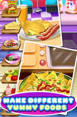 Game screenshot Crazy Food Maker Kitchen Salon - Chef Dessert Simulator & Street Cooking Games for Kids! apk