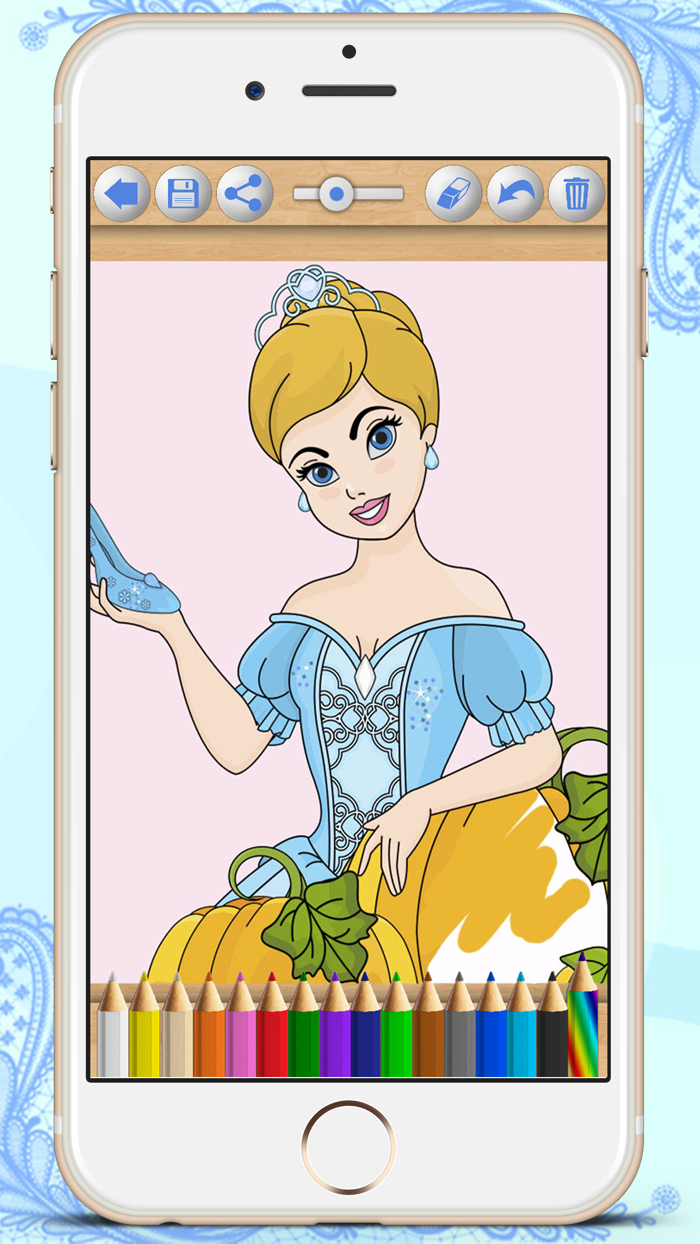 كتاب الأميرات لتلوين- تليون الدمى و حكايات الجنيات