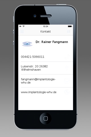 Dr. med. dent. Rainer Fangmann screenshot 3