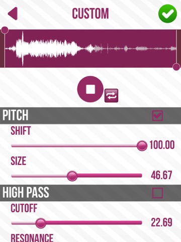 Voice Changer Ringtone Maker – Best Funny Sound.s Modifier with Special Effects iPad screenshot 3 - Entertainment app