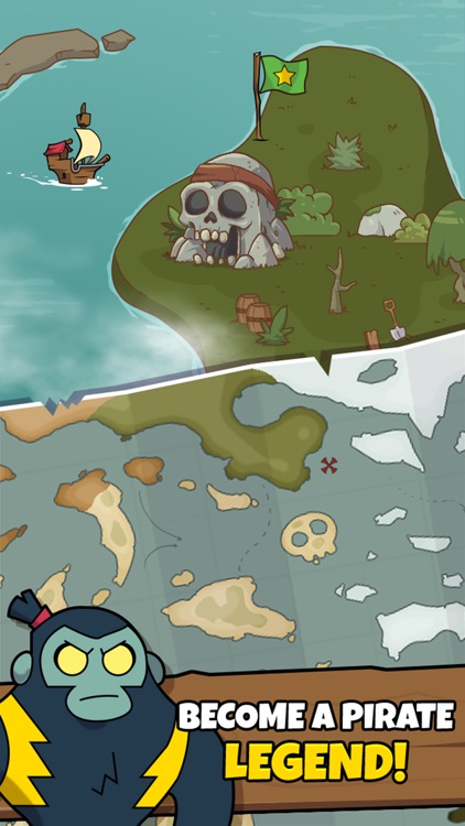 Chimps Ahoy! - Kizi Pirate Game screenshot-3
