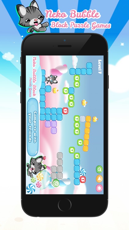 Neko Bubble Block Puzzle Games