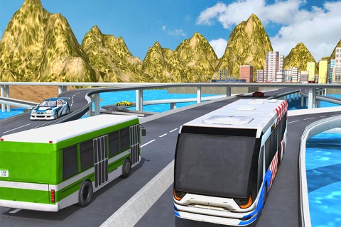 Bus Driving School at Deadly Road of Bones HD screenshot 2