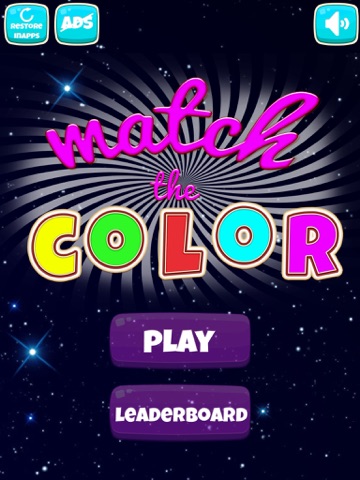 Color Matching Game Free – Fast Tap the Right Color of the Balls iPad screenshot