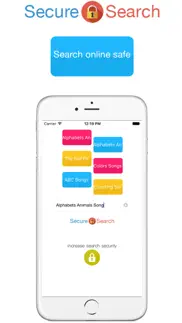 secure search iphone screenshot 1