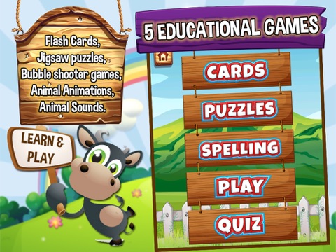 Скриншот из Learn Farm Animals For Kids - Animals Farm For Kids!