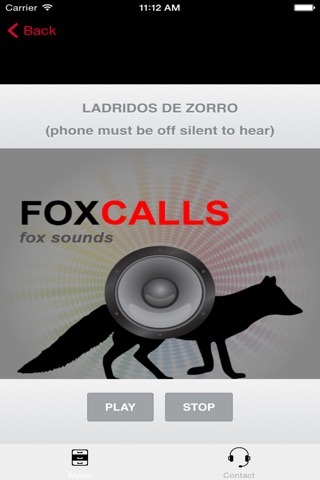 Llamadas y sonidos REALES para cacería de Zorros - COMPATIBLE CON BLUETOOTH screenshot 2