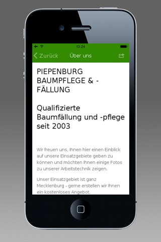 Baumpflege Piepenburg screenshot 2