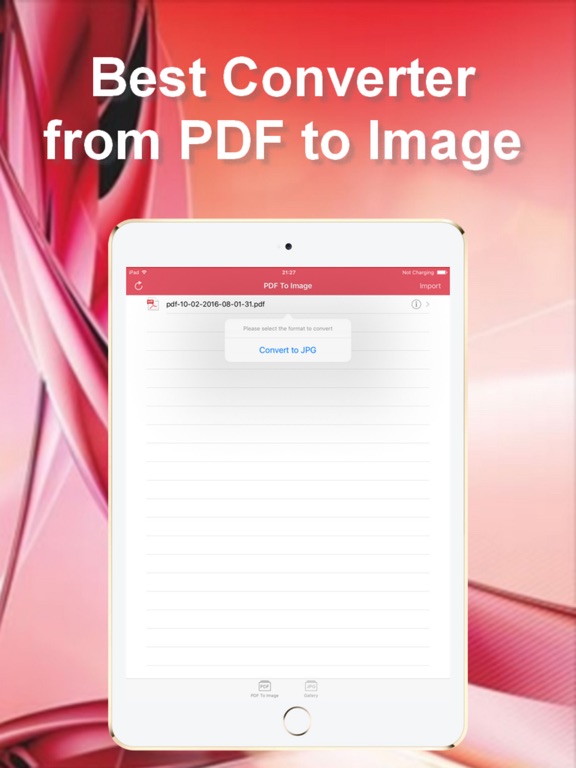 PDF JPEG-コンバータおよびビューアのおすすめ画像1