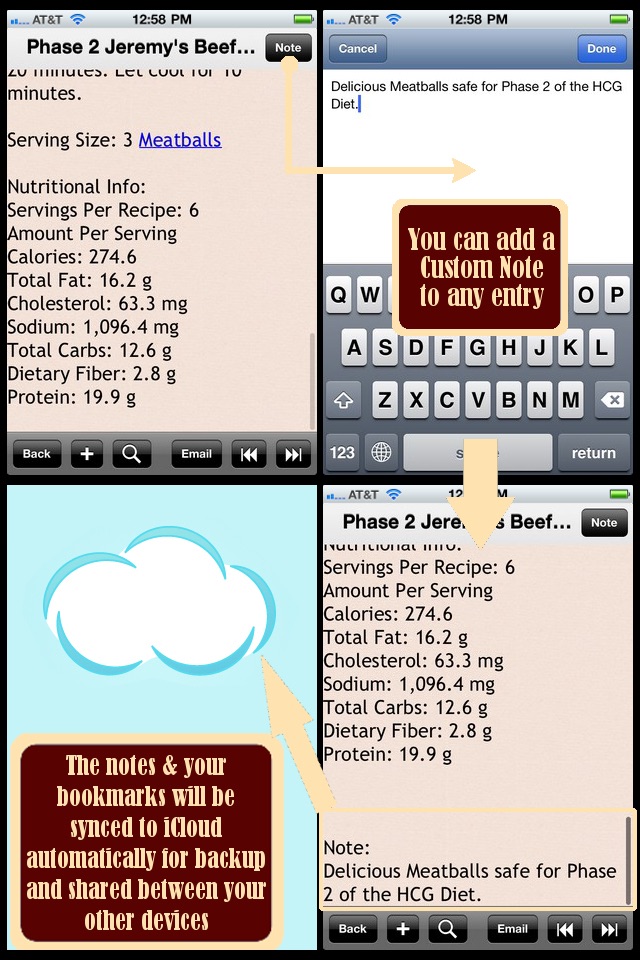 HCG Diet Recipes Plus+ screenshot 2