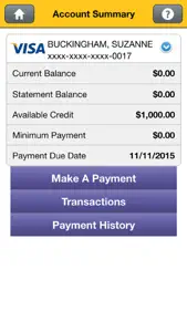 NIHFCU Visa Credit Card screenshot #4 for iPhone