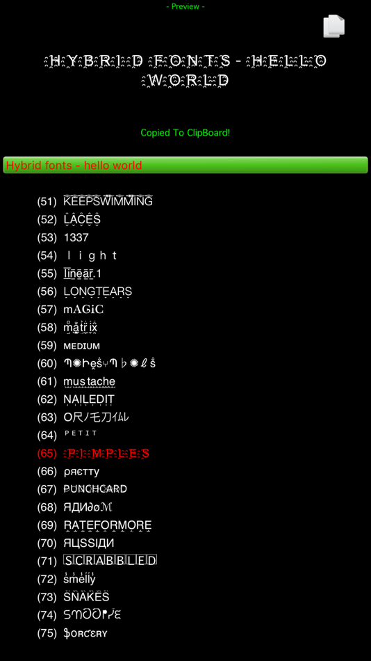 #2. Hybrid Fonts : ⓒⓞⓞⓛ Text Fonts (iOS) 게시자: 旭 梁