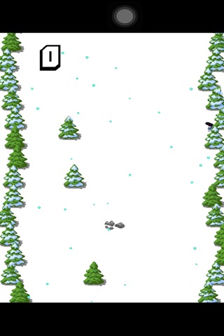 惊险滑雪-一款体育类像素小游戏 screenshot 3