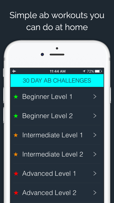 Screenshot #1 pour 30 Day - Ab Challenge