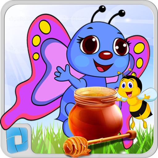 Bee and Butterfly Icon