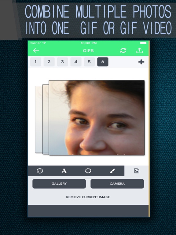 Screenshot #5 pour Gifoji - Create Animated Photo With Emoji