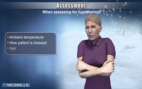 Medrills: Heat and Cold Exposure Emergencies screenshot 3