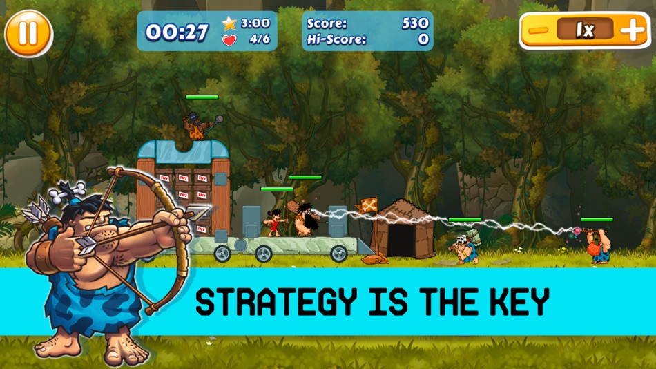 #2. Troglomics, caveman adventures (iOS) Podle: Ivanovich Games