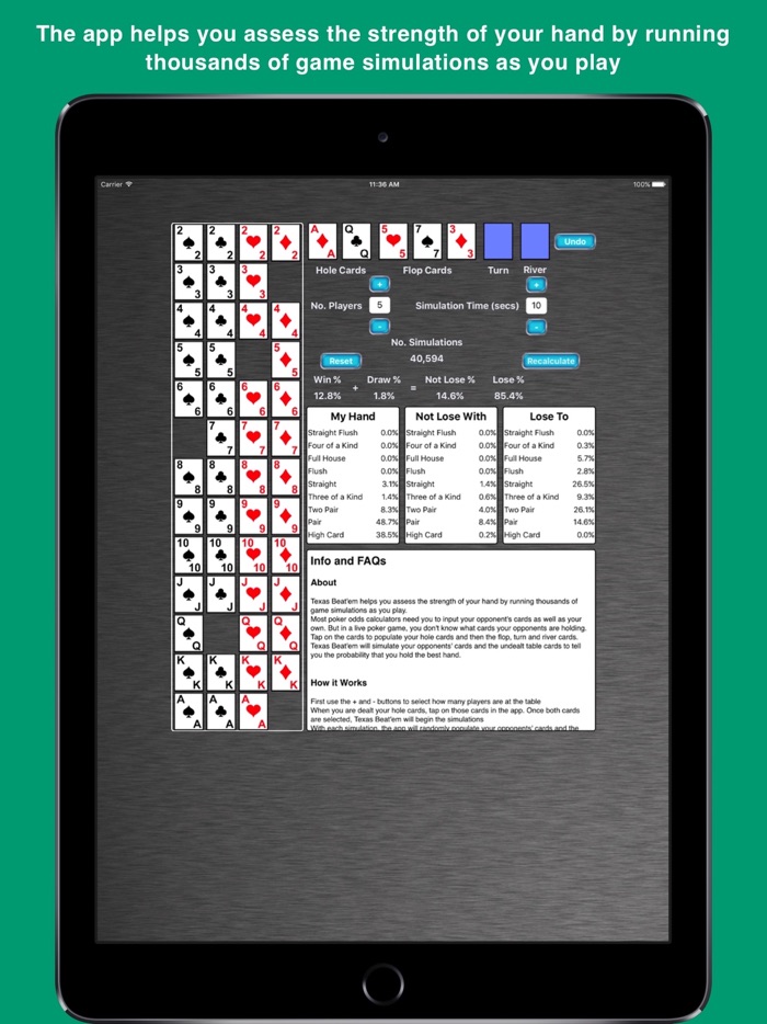 Texas Beatem - The Poker Helper