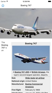 CHI Encyclopedia of Airliners screenshot #3 for iPhone