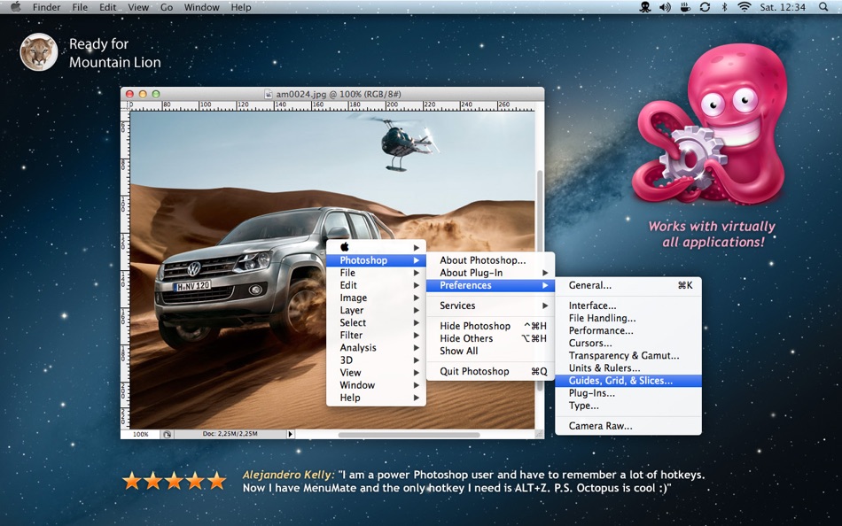 #2. MenuMate for Mac OS X (macOS) 由: Alice Dev Team
