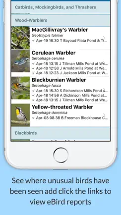 BirdsEye Texas Ornithological Society iPhone image 3