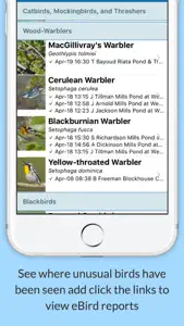 BirdsEye Texas Ornithological Society screenshot #3 for iPhone