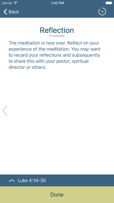 Emmaus: Meditations on the Life of Jesus iPhone screenshot 5 - Lifestyle app