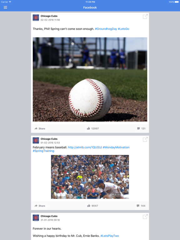 Screenshot #5 pour News Surge for Chicago Cubs Baseball Free Edition