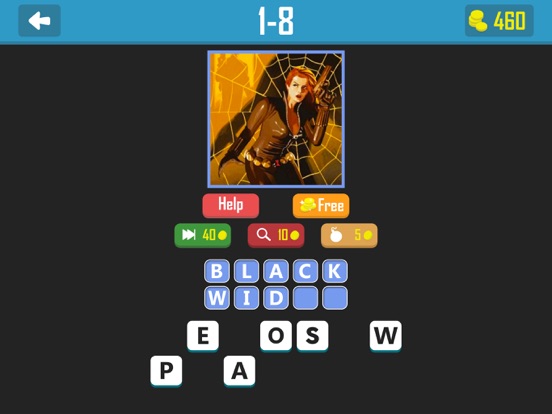 Screenshot #6 pour Super.Hero Trivia Quiz - Guess Most Popular Comics Book Characters Names