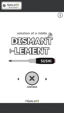 Game screenshot Dismantlement SUSHI | Riddle like a escape game! apk