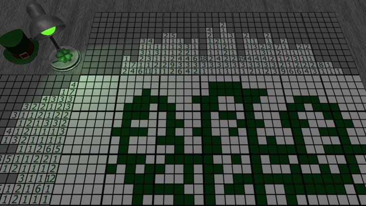 Patrick Japanese Crossword Premium - The Most Green Nonogram