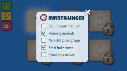 Finn bokstavlyden Screenshot