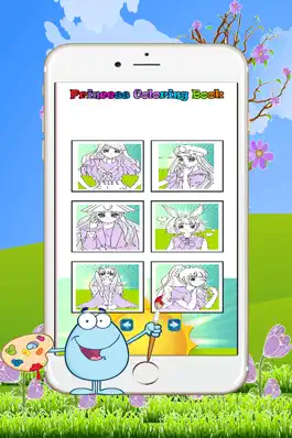Game screenshot Games Princess Coloring Page : Painting For Kids Free mod apk