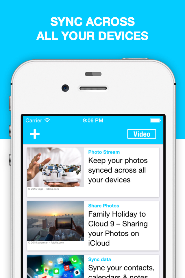 Guide for iCloud and iCloud Drive - Backup and Restore your Photos