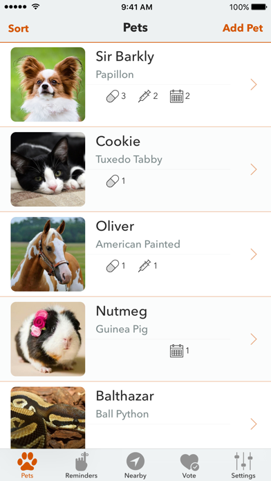 Pets plus | The Pet Organizer screenshot 1