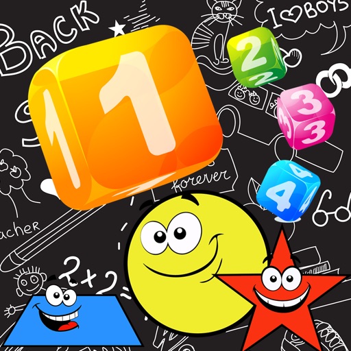 123 All About Shapes And Numbers Educational Games For Kids Or Preschool icon