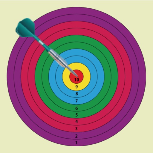 Dart Board - hit the center of dartboard with dart Icon