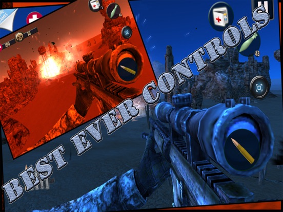 desert sniper shooter 3d - real shooting experince : full free game iPad screenshot 2 - Games app