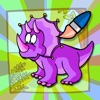 子供や幼児のゲームのための私の恐竜の塗り絵 - iPadアプリ